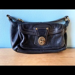 Coach Legacy Black Evening Bag Leather 40214